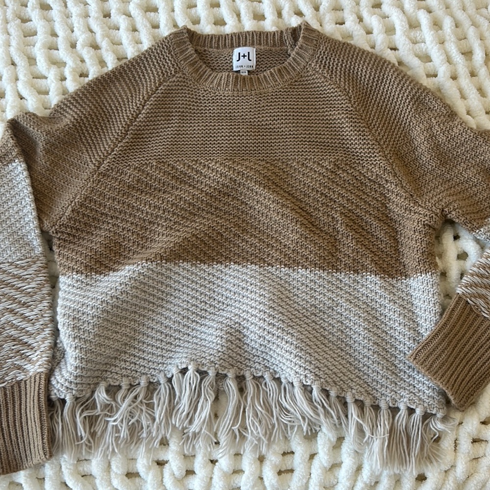John and Jenn Sweater